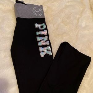 Yoga pants BLING PINK